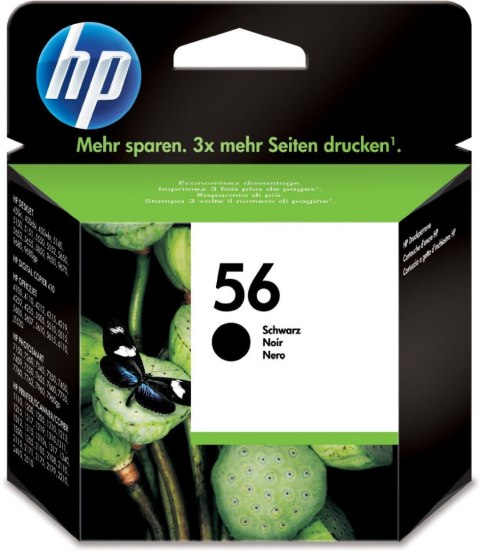 Wkład HP 56 Czarny C6656AE C6656AE Wkład HP 56 Czarny C6656AE C6656AE