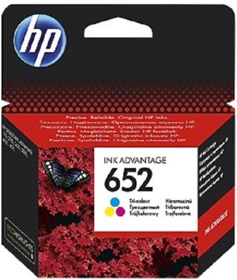 Tusz HP 652 Tri-color (F6V24AE) Tusz HP 652 Tri-color (F6V24AE)