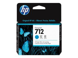 Tusz HP 712 cyan (3ED67A)