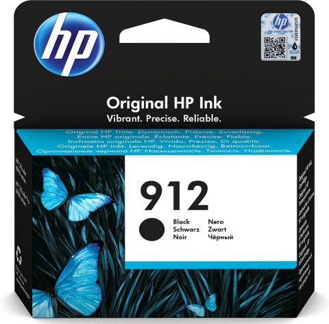 Tusz HP 912 czarny (3YL80AE)