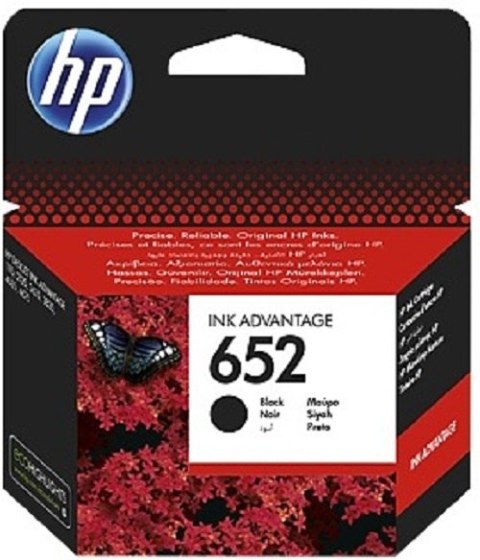 Tusz HP 652 Czarny (F6V25AE) Tusz HP 652 Czarny (F6V25AE)
