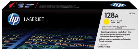 Toner HP 128A Żółty CE322A Toner HP 128A Żółty CE322A