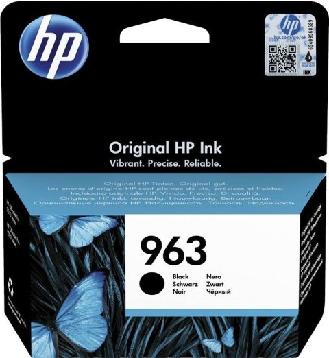 Tusz HP 963 Czarny (3JA26AE) Tusz HP 963 Czarny (3JA26AE)