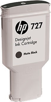 Tusz HP 727 matte black (C1Q12A)