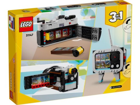 LEGO 31147 Creator 3w1 - Aparat w stylu retro LEGO 31147 Creator 3w1 - Aparat w stylu retro