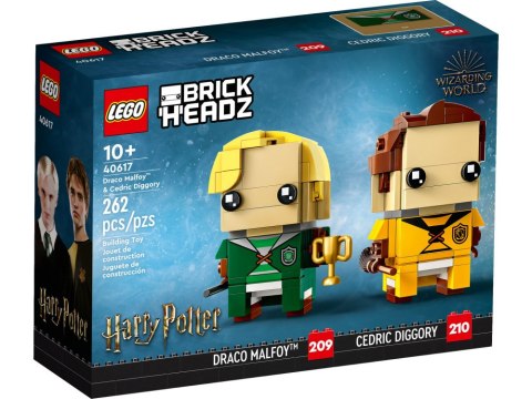 LEGO 40617 BrickHeadz - Draco Malfoy i Cedric Diggory LEGO 40617 BrickHeadz - Draco Malfoy i Cedric Diggory
