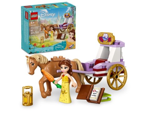 LEGO 43233 Disney Princess - Bryczka z opowieści Belli LEGO 43233 Disney Princess - Bryczka z opowieści Belli