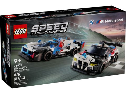 LEGO 76922 SPEED CHAMPIONS - Samochody wyścigowe BMW M4 GT3 & BMW M Hybrid V8 LEGO 76922 SPEED CHAMPIONS - Samochody wyścigowe BMW M4 GT3 & BMW M Hybrid V8
