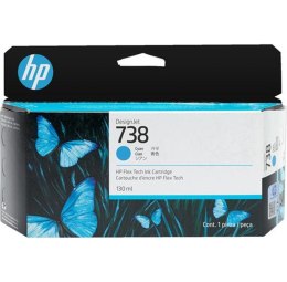 Tusz HP 738 cyan (498N5A)