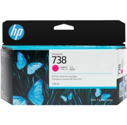 Tusz HP 738 magenta (498N6A)
