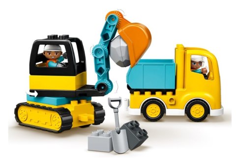 LEGO 10931 Duplo - Ciężarówka i koparka gąsienicowa LEGO 10931 Duplo - Ciężarówka i koparka gąsienicowa