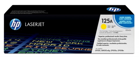 Toner HP 125A yellow (CB542A) Toner HP 125A yellow (CB542A)