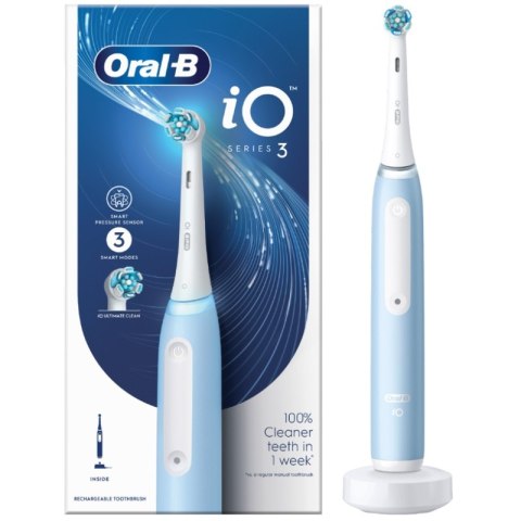 Szczoteczka magnetyczna ORAL-B iO Series 3 Niebieski Niebiesko-biały (8006540731321)