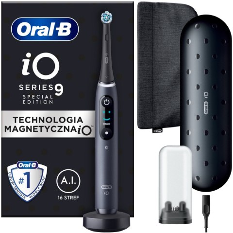 Szczoteczka magnetyczna ORAL-B iO Series 9 Special Edition Black Onyx Czarny (4210201422044)