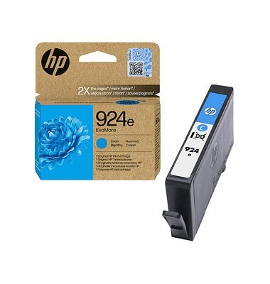 Tusz HP 924e XL cyan (4K0U7NE) eko