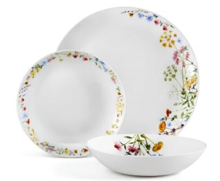 Serwis obiadowy dla 6 osób Ambition Bloom 42880 18 el.
