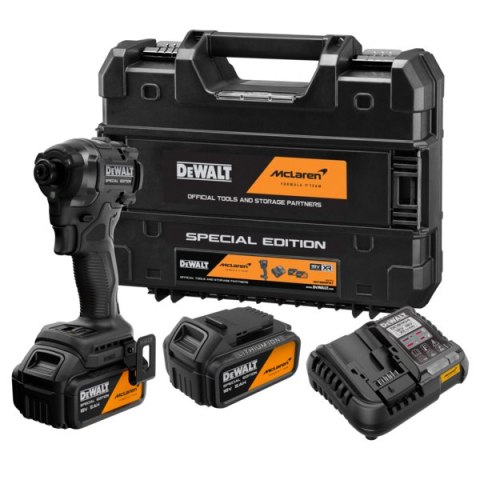DEWALT McLaren 18V XR Zakrętarka z udarem - 2 x 5Ah