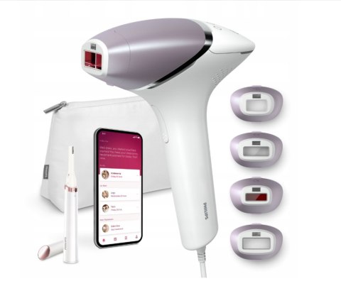 Depilator Philips Lumea IPL BRI949/00 8000 4 nasadki + trymer ołówkowy
