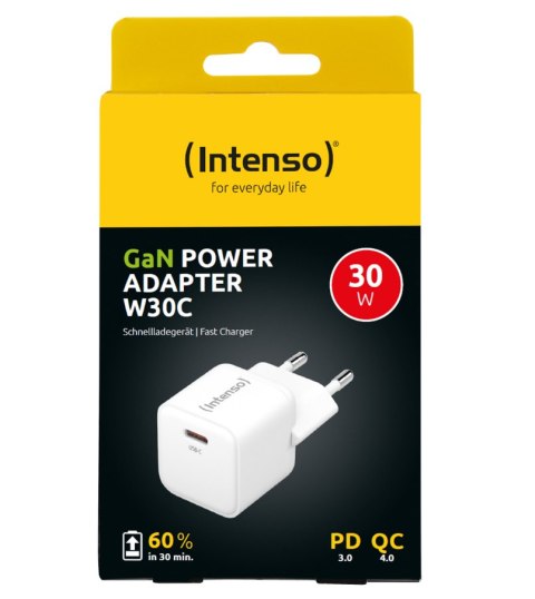Intenso Power Adapter Usb C Gan 7803022 Biały