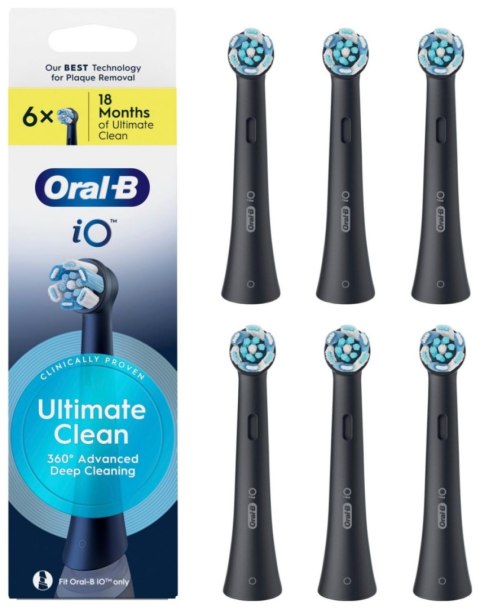 Końcówki do szczoteczki ORAL-B iO UC EB6 Black