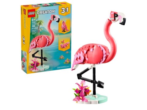 LEGO 31170 CREATOR - Dzikie zwierzę: różowy flaming