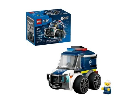 LEGO CITY BRICK RIDES Pojazdy Ciężarówka policyjna 60481
