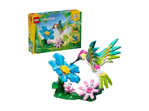 LEGO Creator 3w1 Dzikie zwierzęta kolorowy koliber 31384