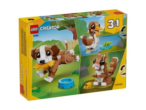 LEGO Creator 3w1 Urocze zwierzątka psotny szczeniaczek 31382