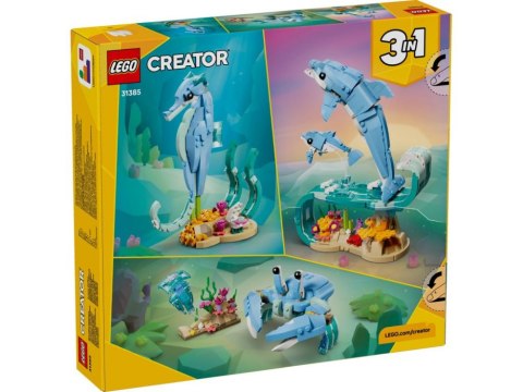 LEGO Creator 3w1 Zwierzęta morskie: piękny delfin 31385
