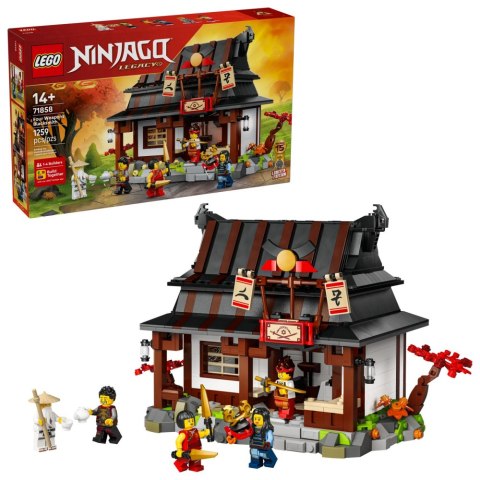 LEGO NINJAGO Kuźnia Cztery Bronie - 15-lecie 71858