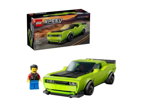 LEGO SPEED CHAMPIONS Samochód sportowy Dodge Challenger SRT Hellcat 77237