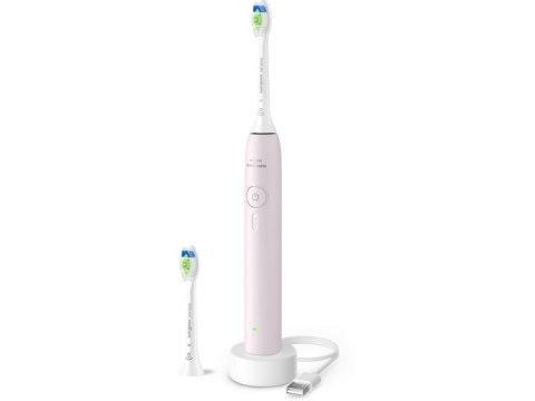 Szczoteczka soniczna PHILIPS Sonicare 3100 Biało-różowy (HX4032/03)