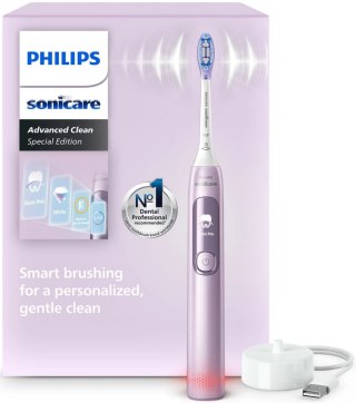 Szczoteczka soniczna PHILIPS Sonicare Advanced Clean HX3792/12 Różowy Różowo-biały (HX3792/12)