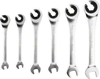 YATO YATO ZESTAW KLUCZY PÓŁOTW. Z GRZECHOTKĄ 8-19MM 6 SZT YT-01344