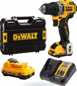 DEWALT 12V XR Wiertarko-wkrętarka 2 X 2Ah