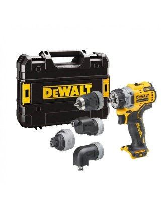 DEWALT 12V XR WIERTARKO-WKRĘTARKA Z WYMIENNYMI GŁOWICAMI TSTAK