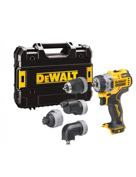 DEWALT 12V XR WIERTARKO-WKRĘTARKA Z WYMIENNYMI GŁOWICAMI TSTAK