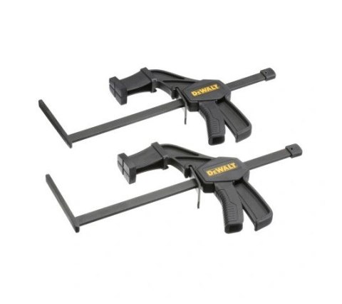 DEWALT Dwa szybkomocujące zaciski