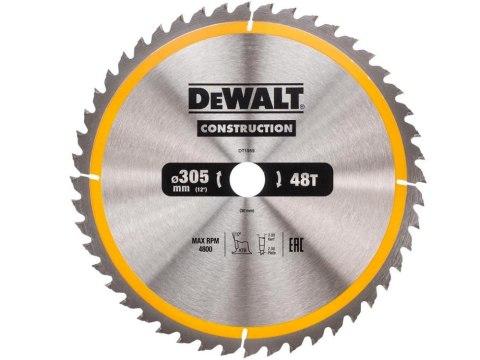 DEWALT Tarcza 305X30Mm 48T