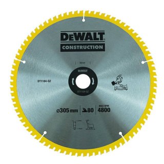DEWALT Tarcza 305X30Mm 80T