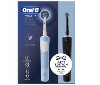 Szczoteczka elektryczna Oral-B Vitality Pro D103 Duo Black/Blue